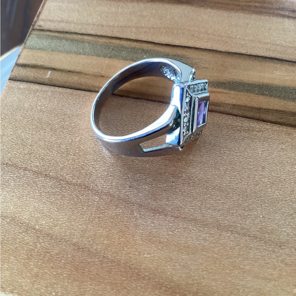 Amethyst Stone Ring - image 3